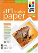 ColorWayArtLeatherMatteFinnePhotoPaperA4,220g,10pcs(PMA220010LA4)