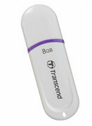 ФлешкаTranscendJetFlash330,8GB,USB2.0,White