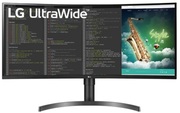 35"LG35WN75C-B,Black(Curved-VA3440x1440,FreeSync100Hz,5ms,300cd,HDMI+DP+USB-C,Speaker,HAS)