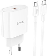 HOCOC94AMetrosingleportPD20Wchargerset(Type-CTOType-C)(EU)White