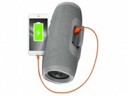 JBLCharge3GreyEU/BluetoothPortableSpeaker,20W(2x10W)RMS,BTType4.1,Frequencyresponse:65Hz-20kHz,IPX7Waterproof,Speakerphone,6000mAhpowerbankUSB5V/2A,JBLConnect,PowerSupply:5V/2.3A,Batterylife(upto)20hr