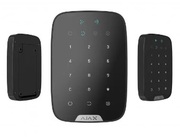 AjaxWirelessSecurityTouchKeypadKeyPadPlus,Black,encryptedcontactlesscardsandkeyfobs
