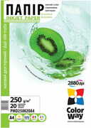 ColorWayDualSideMatteCoatedPhotoPaperA4,250g,20pcs(PMD250020A4)