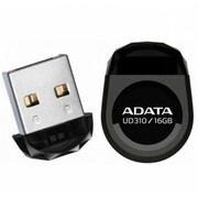 16GBUSB2.0FlashDriveADATA"UD310",Black,Ultra-Small,Water-Resist,ClassicCap(R/W:18/6MB/s)
