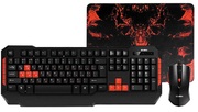 SVENGS-9000GamingSet,Keyboard+Mous,USB,Black