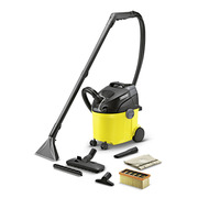 VacuumCleanerKarcherSE5.100,2100WPoweroutput,2.5Lcapacity,Normal/Carpetbrush,crevicenozzle,wetnozzle,furniturebrush,turbobrush