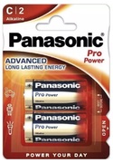 CsizePanasonicPROPower1.5V,Alkaline,Blister*2,LR14XEG/2BP