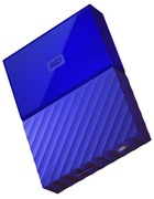 2.5"ExternalHDD2.0TB(USB3.0)WesternDigital"MyPassport",Blue,Durabledesign,Passwordprotection+256-bitAEShardwareencryption