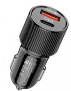 KsigaCarChargerwithCableType-CtoType-C38WKSC-678Ruilian,Black