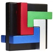 EUREKAE3DQuadLMetalPuzzle***inaCan(4color)