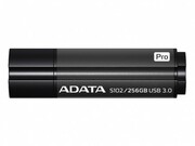 ФлешкаADATAS102Pro,256GBUSB3.0,Titanium-Gray,Aluminum,ClassicCap