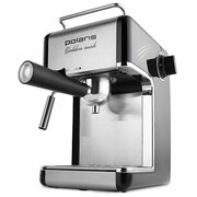 CoffeeMakerPolarisPCM4006A,Poweroutput800W,4bar.capacity0.2l,Anti-dripprotection,silver