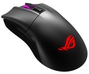 "WirelessGamingMouseAsusROGGladiusII,Optical,100-16000dpi,6buttons,RGB,2.4GHz/Bluetooth,Ergonomicright-handed,Onboardmemory,127g,Easyswitch-replacements,AuraSync,Dualwirelessconnectivityvia1ms2.4GHzandlowlatencyBluetooth