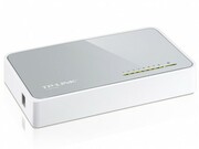 TP-LINKTL-SF1008D,8-portDesktopSwitch,810/100MRJ45ports,Plasticcase