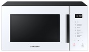 MicrowaveOvenSamsungMS23T5018AW/BW,23l,800W,electroniccontrol,5powerlevels,28.8cmrotatingplate,defrostfunction,interiorlighting,whiteglass