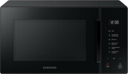 MicrowaveOvenSamsungMS23T5018AK/BW,23l,800W,electroniccontrol,5powerlevels,28.8cmrotatingplate,defrostfunction,interiorlighting,blackglass