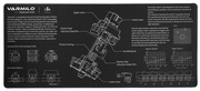 VarmiloMousepadECMechanicalSwitchDeskMatXL(900х400х3мм)