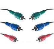 ET-9033COMPONENTCABLE0.5m,Komponentvideo-этонаивысшийизвозможныхстандартовпередачианалоговогосигналавысшегоразрешения,качествокоторогопочтиидентичноHD.КабельможетиспользоватьсядлясоединенияDVD-плеерастелевизором