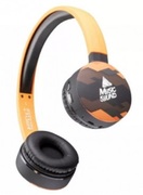 Bluetoothheadset,CellularMUSICSOUND,Black/Orange
