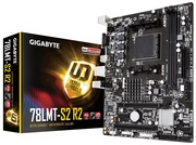 МатеринскаяплатаGigabyteGA-78LMT-S2R2,SocketAM3+/AM3,AMD760G+SB710,mATX