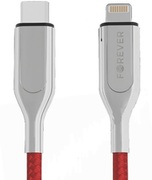 Type-CtoLightningCableForever,MFIPD,1.5MRed