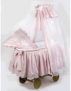 Кроватка-люлькаItalbaby"Marina"скомплектомбелья"PetiteEtoile"