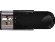 32GBUSBFlashDrivePNYAttache432GB,Black,USB2.0(memorieportabilaFlashUSB/внешнийнакопительфлешпамятьUSB)