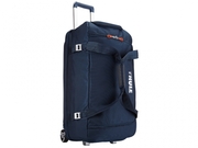 THULETravelBag-Crossover87LRollingDuffel,Black,Safe-zone,DobbyNylon,Dimensions44x42x79cm,Weight4.3kg,Volume87L,Gearbagwithawidemouthaccesstoeasilyloadhelmets,boots,gloves,jacketsandothertravelessentials