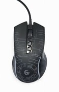 GamingMouseGembirdMUSG-RGB-01,1200-3600dpi,7buttons,Ergonomic,Backlight,1.5m,USB