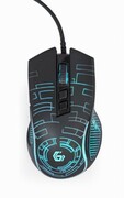 GamingMouseGembirdMUSG-RGB-01,1200-3600dpi,7buttons,Ergonomic,Backlight,1.5m,USB