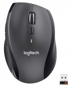 LogitechWirelessMouseM705,LaserMouseforNotebooks,Hyper-fastscrolling,Nanoreceiver,Dark-Grey/Silver,Retail