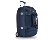 THULETravelBag-Crossover56LRollingDuffel,DarkBlue,Safe-zone,DobbyNylon,Dimensions38x32.5x64cm,Weight3.5kg,Volume56L,Gearbagwithawidemouthaccesstoeasilyloadhelmets,boots,gloves,jacketsandothertravelessentials