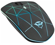 TrustGamingMouseGXT117Strike,Wirelessgamingmousewithbuilt-inrechargeablebatteryandilluminatedtopcover,Microreceiver,600-1400dpi,6responsivebuttons,Black