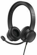 TrustRydoOn-EarUSBHeadset,Compacton-earUSBheadsetwithsoftearcushionsandadjustableheadband,1.8mcable,Black