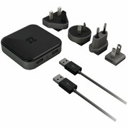 UniversalUSBCharger+LTcable-XtremeMacDoubleUSBPortCharger,LightningCableincluded,2x2.4A,12W,LEDforChargingStatus.