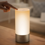 Xiaomi"YeelightBedsideLamp",16millionRGBlights,ControldeviceviaBluetoothandtheTopPaneltouchpad,Adjustbrightnessandcolors,High-gradeOsramLED,SleepTimer,NightMode,Scene,1700K-6500K,SupportAndoid/iOS
