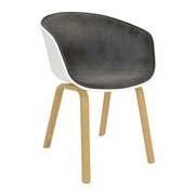 ScaunCORTEZ~FWhiteGreyPicior