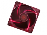 120mmCaseFan-XILENCEXPF120.TRFan,RedLED,120x120x25mm,1400rpm,<21dBa,68CFM,hydrobearing,Big4Pinand3PinMolex,Black/Red