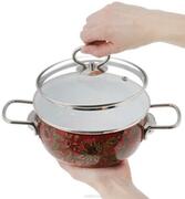 Кастрюля1.5лImperioвишневыйVITROSS8SA165S-3