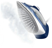 IronPhilipsGC2994/20,2400W,SteamGlide,320mlwatertankcapacity,horizontalandverticalsteam,40/150g,blue