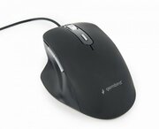 MouseGembirdMUS-6B-02,1200-3200dpi,6buttons,Ergonomic,1.35m,Black,USB