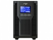 FSPChampCH-1101RSRackSmartUPSOnline1000VA/900W,LCDDisplay,AVR,Truedoubleconversion,PureSinewave,Inputvoltage(130V–280V),InputConnectorIEC320C14,OutputConnector3xCEE7/4(Schuko),USB&RS-232Ports,310x438x88mm,12.0kg