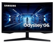27"SAMSUNGOdysseyG5C27G55TQW,BlackCurved-VA2560x1440,FreeSync144Hz,1msMPRT,250cd,DP+HDMI