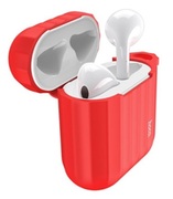 HOCOWB10siliconecaseforAirpods2Red