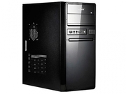 SpireSP-1078BATXCase,(500W,24pin,2xSATA),2xUSB/Audio,Black