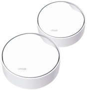 Whole-HomeMeshDualBandWi-Fi6SystemTP-LINK,DecoX50-PoE(2-pack),3000Mbps,MU-MIMO,2.5Gbps