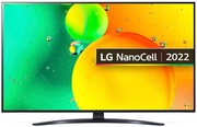 43"LEDTVLG43NANO766QA,Black(3840x2160UHD,SMARTTV,DVB-T/T2/C/S2)