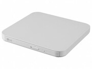 ExternalDVDRWDriveLGGP95EW70,PortableSlim,DVDSuperMultiDL:CDR/RW+24x/-24x,DVDR+8x/-8x,RW+6x/-6x,DL+6x,RAM5x,USB2.0,White,Retail