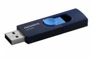 8GbUSB2.0FlashDriveADATAUV220,blue/navy(Read-18MB/s,Write-5MB/s),strapmount,RetractableUSB