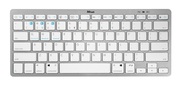 TrustNadoUltra-thinWirelessBluetoothkeyboard,Bluetooth4.0,US,Silver